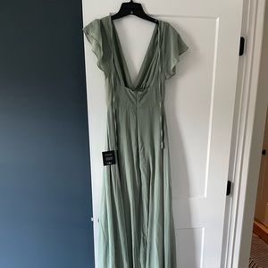 Lulus bridesmaid style dress. XS NWT